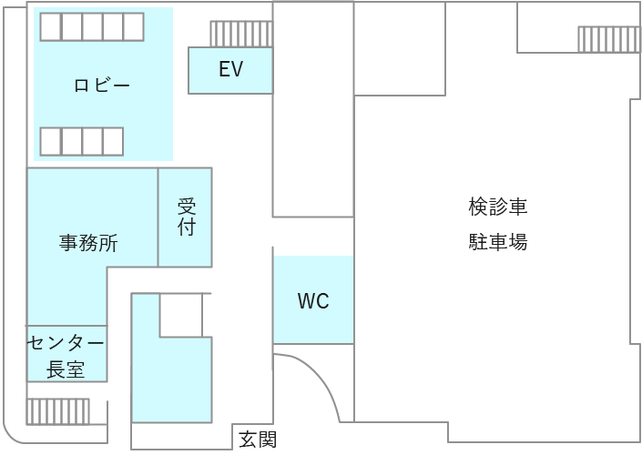 フロアマップ 1F