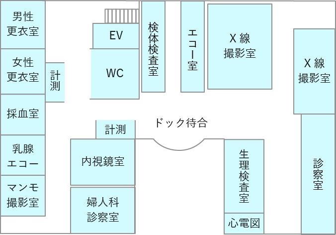 フロアマップ 2F